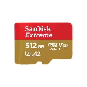 Sandisk Extreme 512Gb micro SD Card